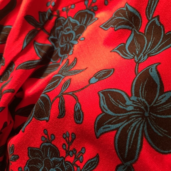 NWT Time and Tru red, black & blue dress w/pockets XXL(20) or XXXL(22) - Picture 13 of 15